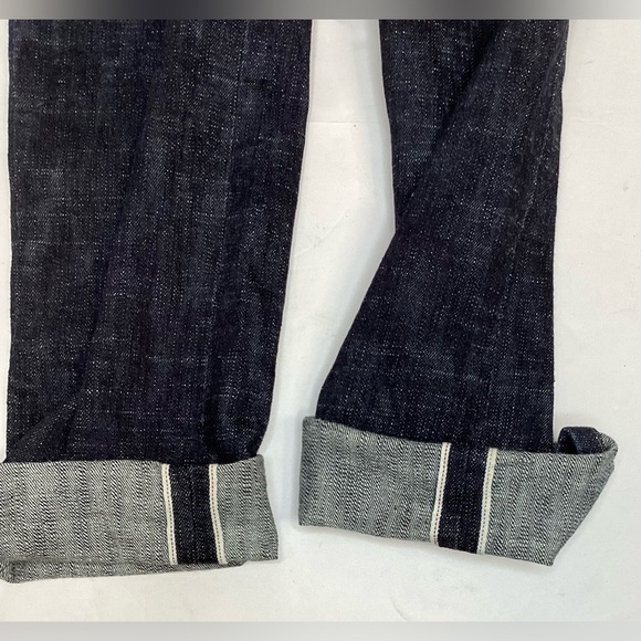 Naked and Famous Selvedge Jeans. super skinny guy, navy , size 32 - Picture 8 of 12